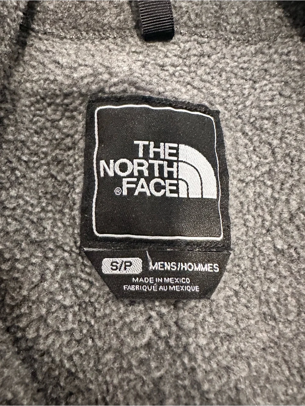 The North Face Denali Polartec Sz:S Fleece Jacket gray Full Zip Coat Jacket.